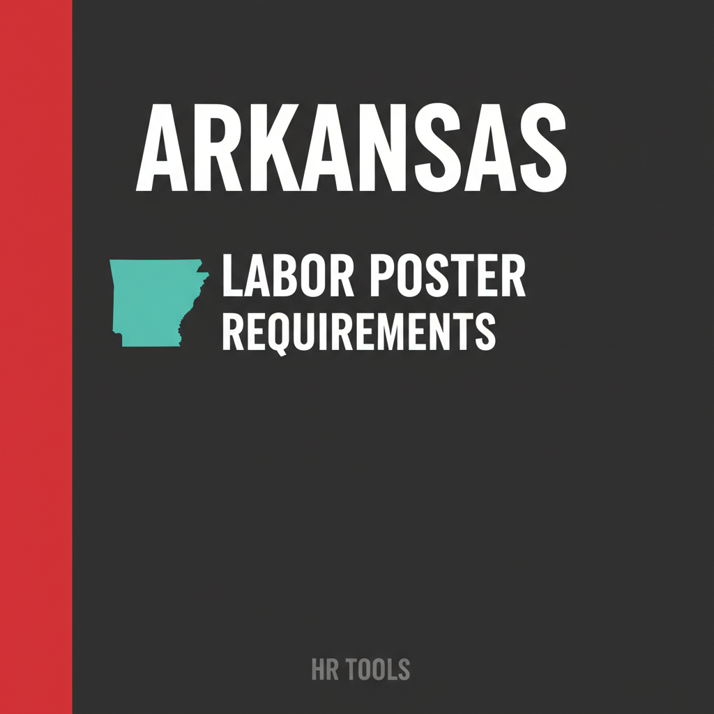 Preview of Arkansas State Labor Poster Requirements