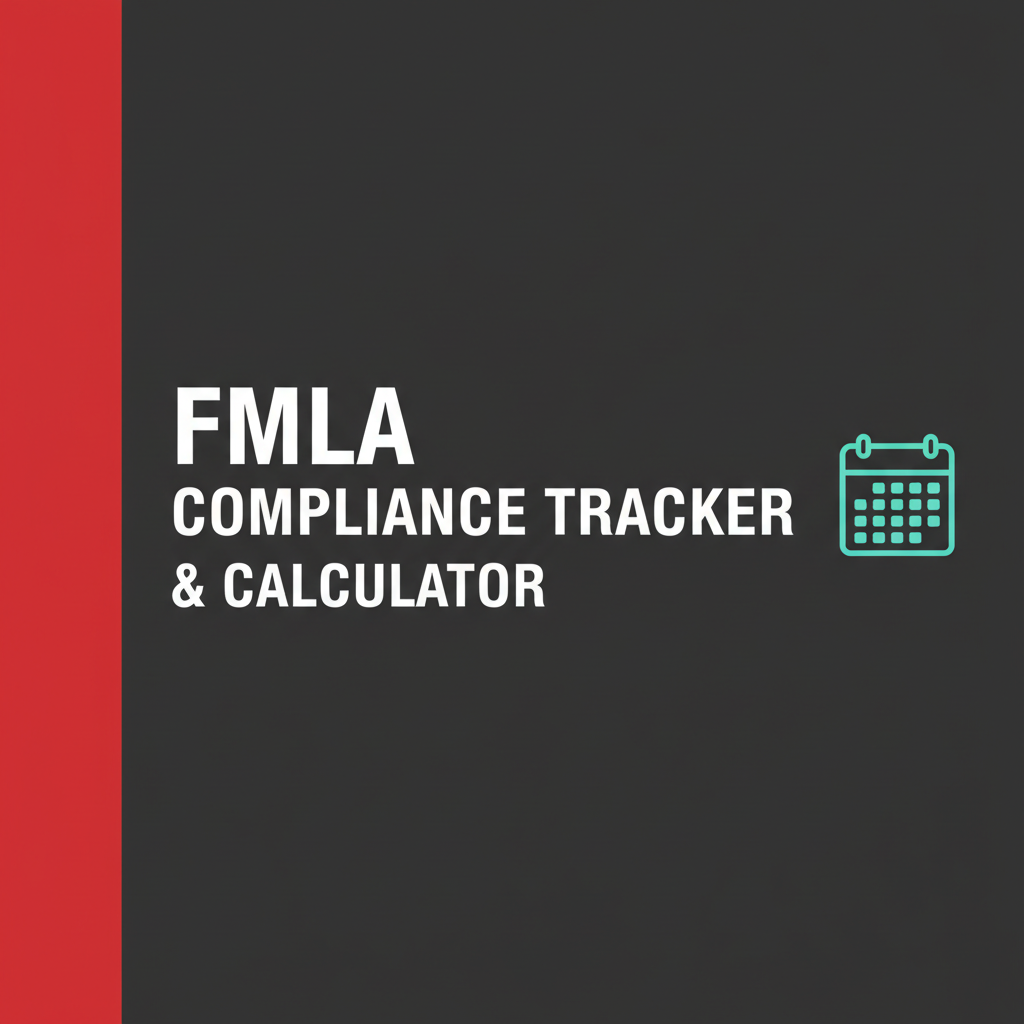 Preview of FMLA Compliance Tracker & Calculator