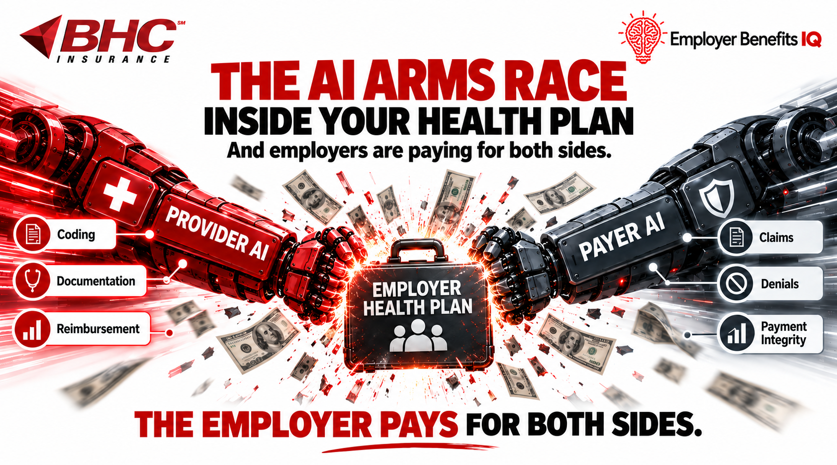 Your Health Plan Is Financing an AI Arms Race — And Employers Are Paying the Bill — featured image